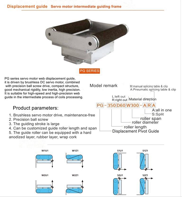 displacement pivot guide