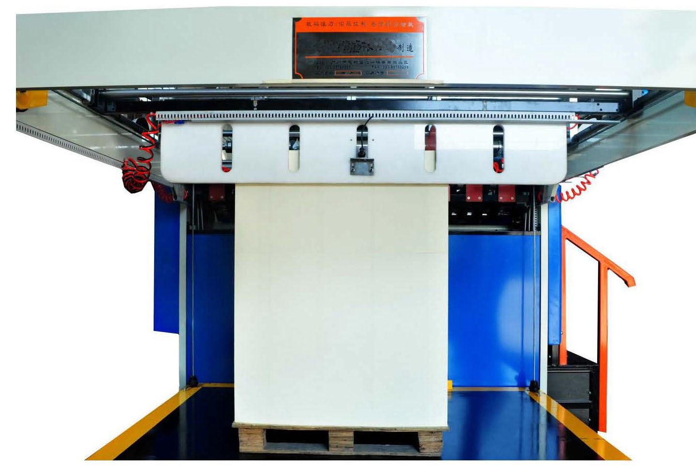 Double spiral hob CNC paper cutter (2)