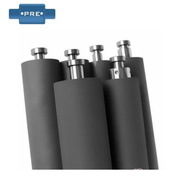 Machinery Parts PU Roller Converting Rubber Coating Roller For Laminating Machine