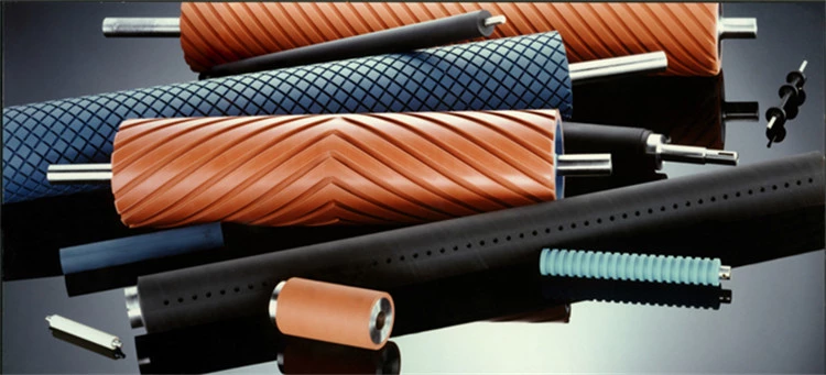 Long operate life laminating machine silicone printing rubber roller